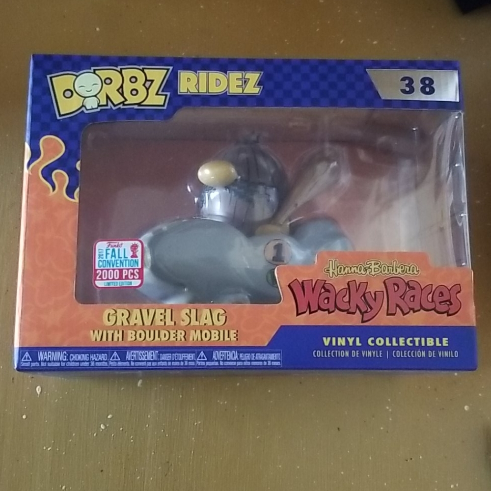 Dorbz ridez gravel slag with boulder mobile